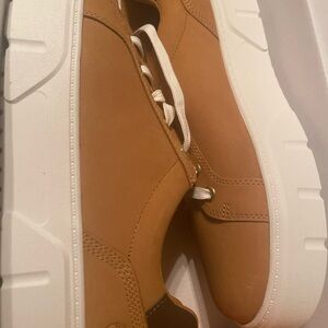 New Timberland Laurel Court Low Women's Leather Trainers Size 10 Shoes Sneakers